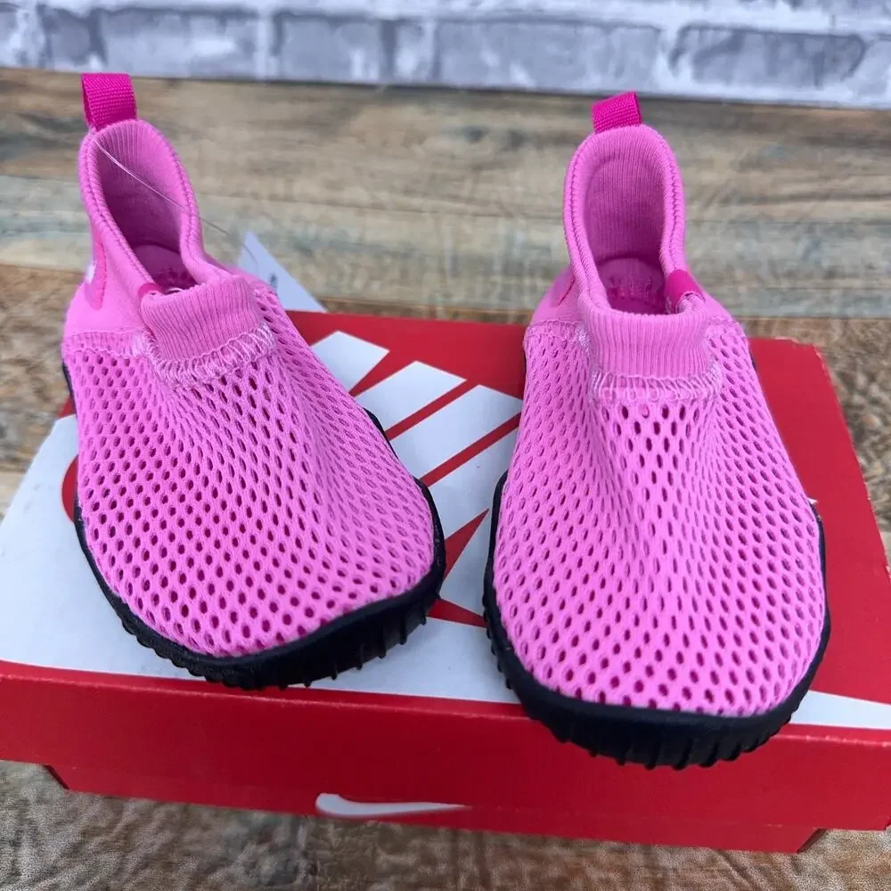 Nike Aqua Sock 360 TD Psychic Pink White 943759-603 Baby Toddler Size 5C New